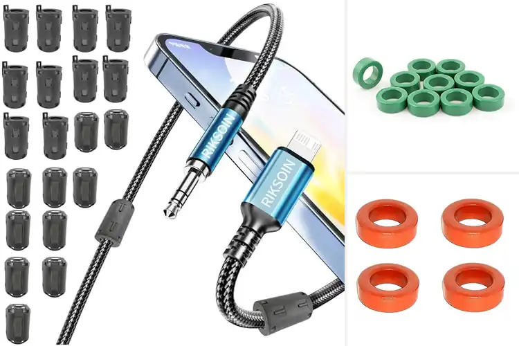 Detailed view of Best USA Ship Ferrite Cores