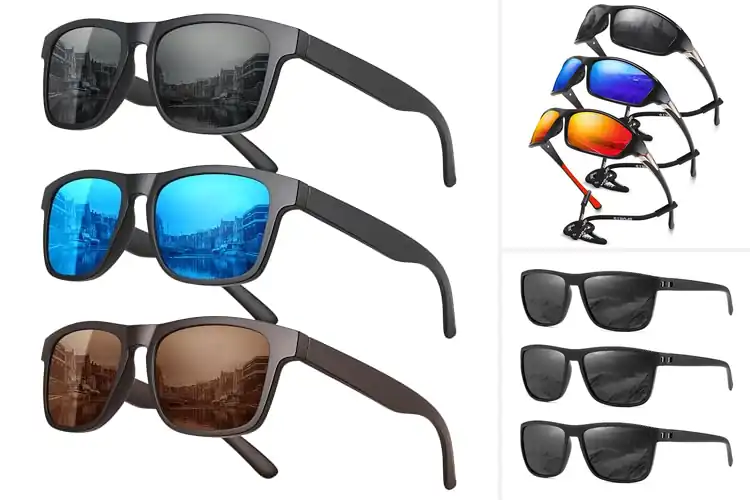 Detailed view of Best Value 3 Pack Sunglasses: Style, Protection, & Savings