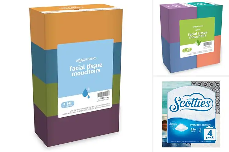 Detailed view of Best Variety Facial Tissues
