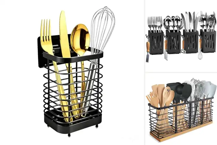 Detailed view of Best Wall-Mounted Utensil Holders