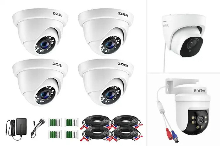 Detailed view of Best Weatherproof Dome Cameras—24/7 Outdoor Protection